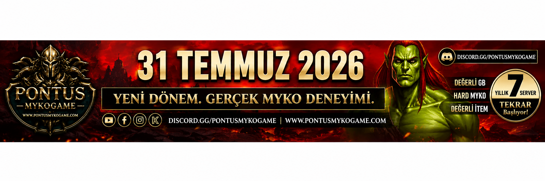 PontusMykoGame PvP server banner