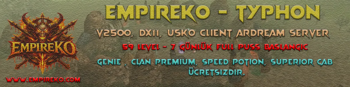 EmpireKO PvP server banner